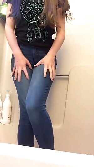 Wetting Her Jeans